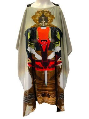 Givenchy Black Sleeveless Top with Printed Overlay